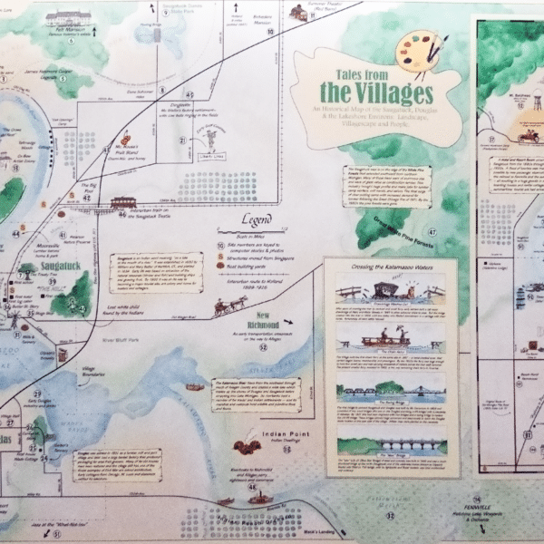 SuperMap - a huge wall map at the History Center